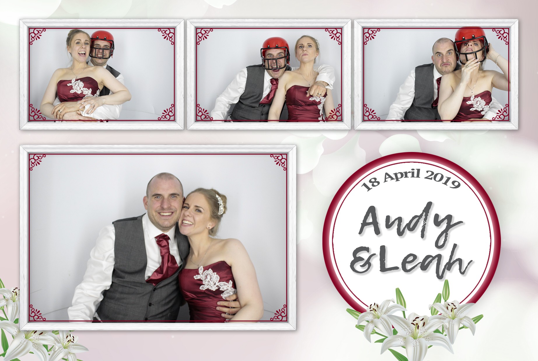 Andy & Leah's Wedding | View more photos from the event at gallery.myphotoboothexperience.co.uk/u/MyPhotoBoothExperienceLtd/Andy-Leahs-Wedding